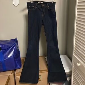 J brand bell bottom jeans